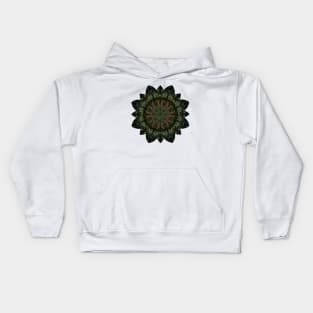 Fractal Mandala Kids Hoodie